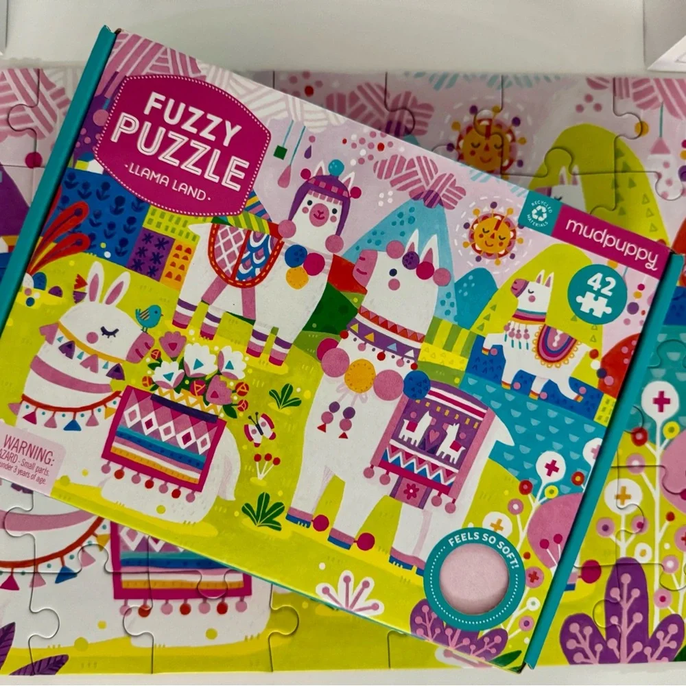 Fuzzy Puzzle - Llama Land